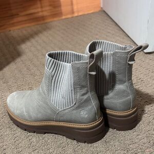 Timberland Women's Light Gray Ankle Boots